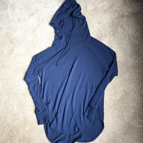 PacSun Tops - Pacsun Nollie dark blue light weight hoodie
